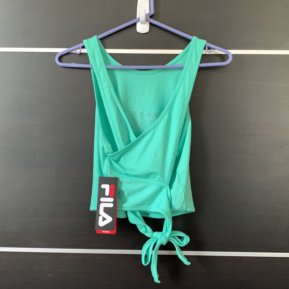 Fila Fit & Fabulous Tank in Green - Picture 7 of 13